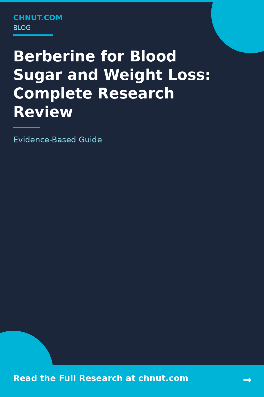 berberine for blood sugar and weight loss supplement for improved health and wellness