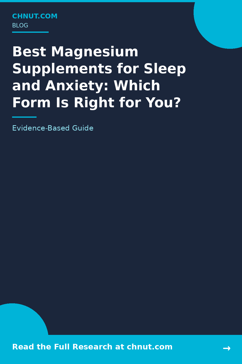 Top-rated magnesium supplements for sleep and anxiety bottles with third-party testing and quality certifications