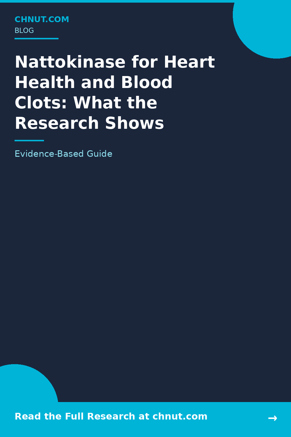nattokinase for heart health and blood clots supplement for improved health and wellness