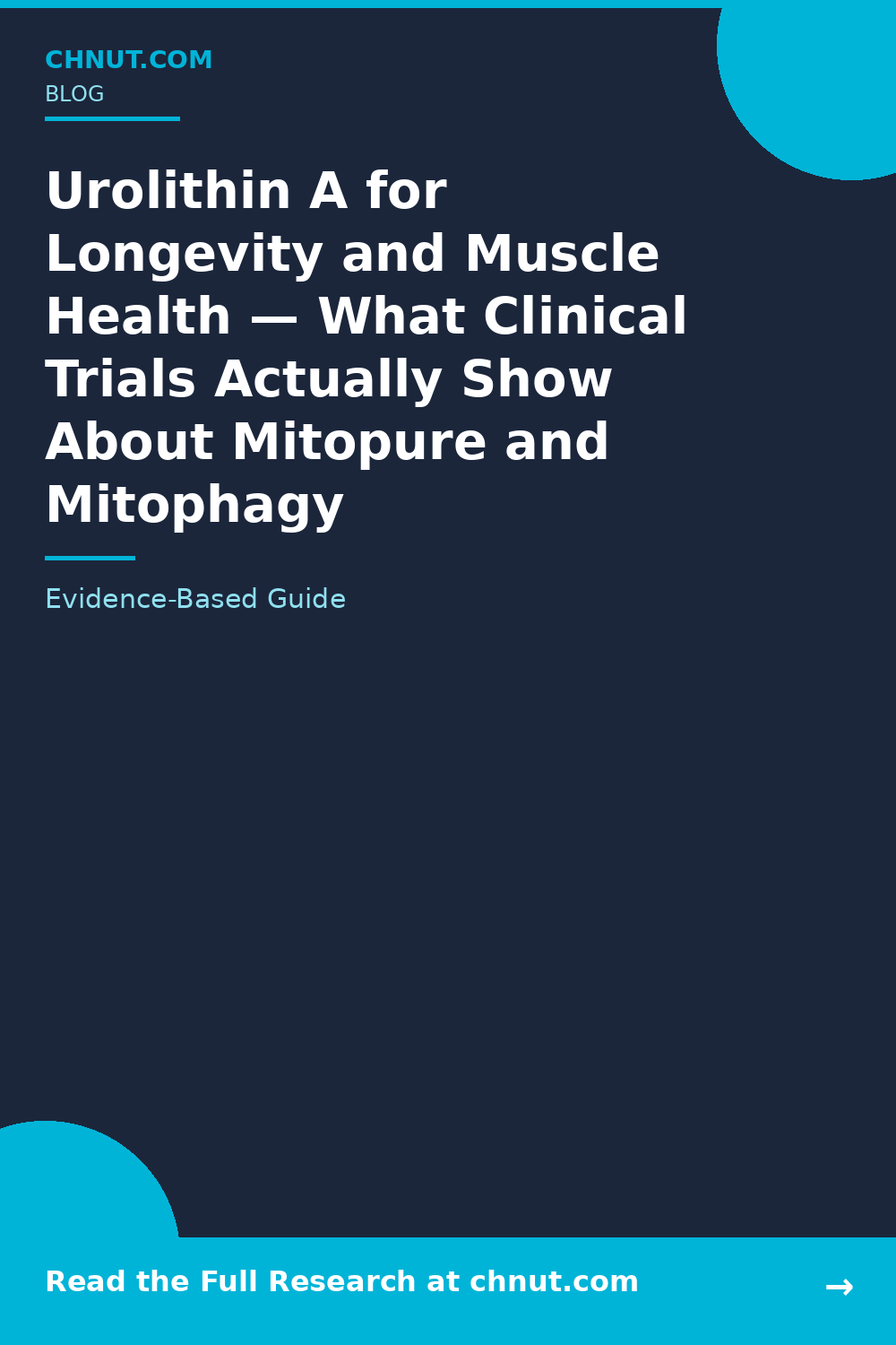 urolithin a for longevity and muscle health supplement for improved health and wellness