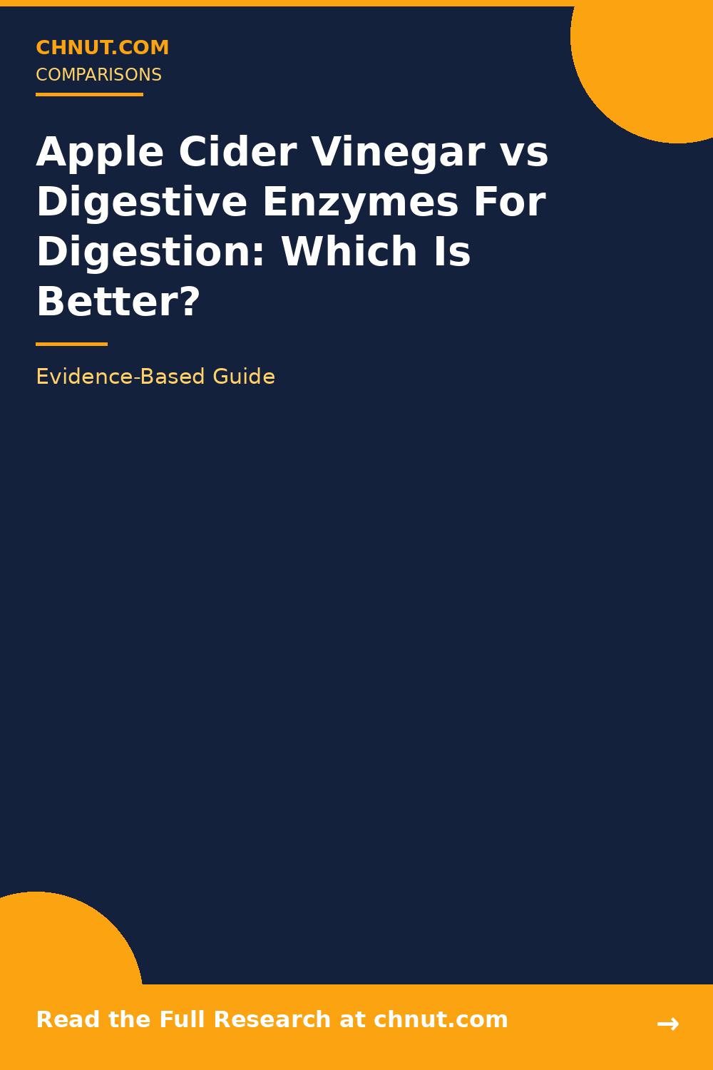 apple cider vinegar and digestive supplements compared for effectiveness and benefits