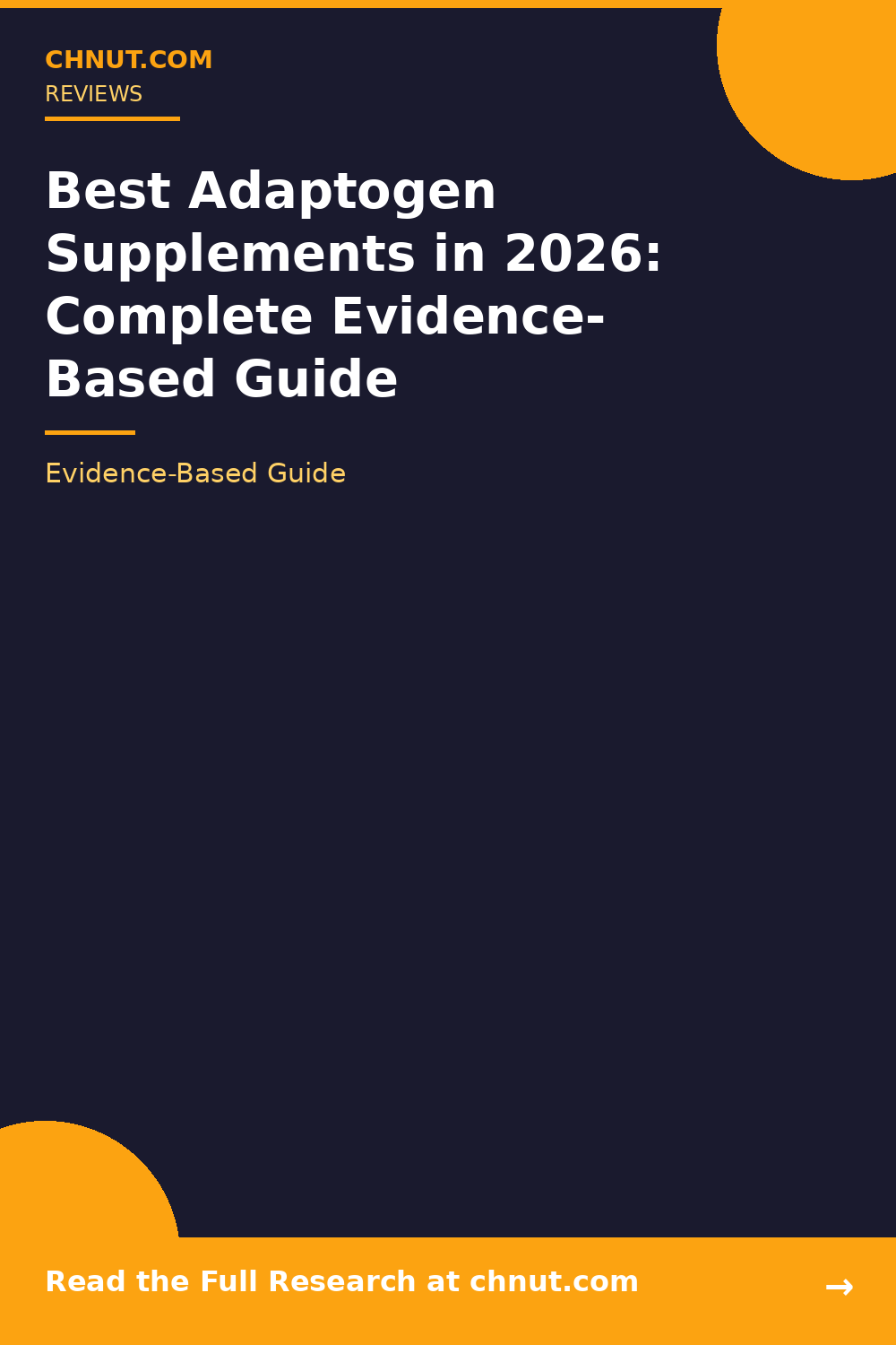 Top-rated adaptogen supplements in bottles with third-party testing and quality certifications