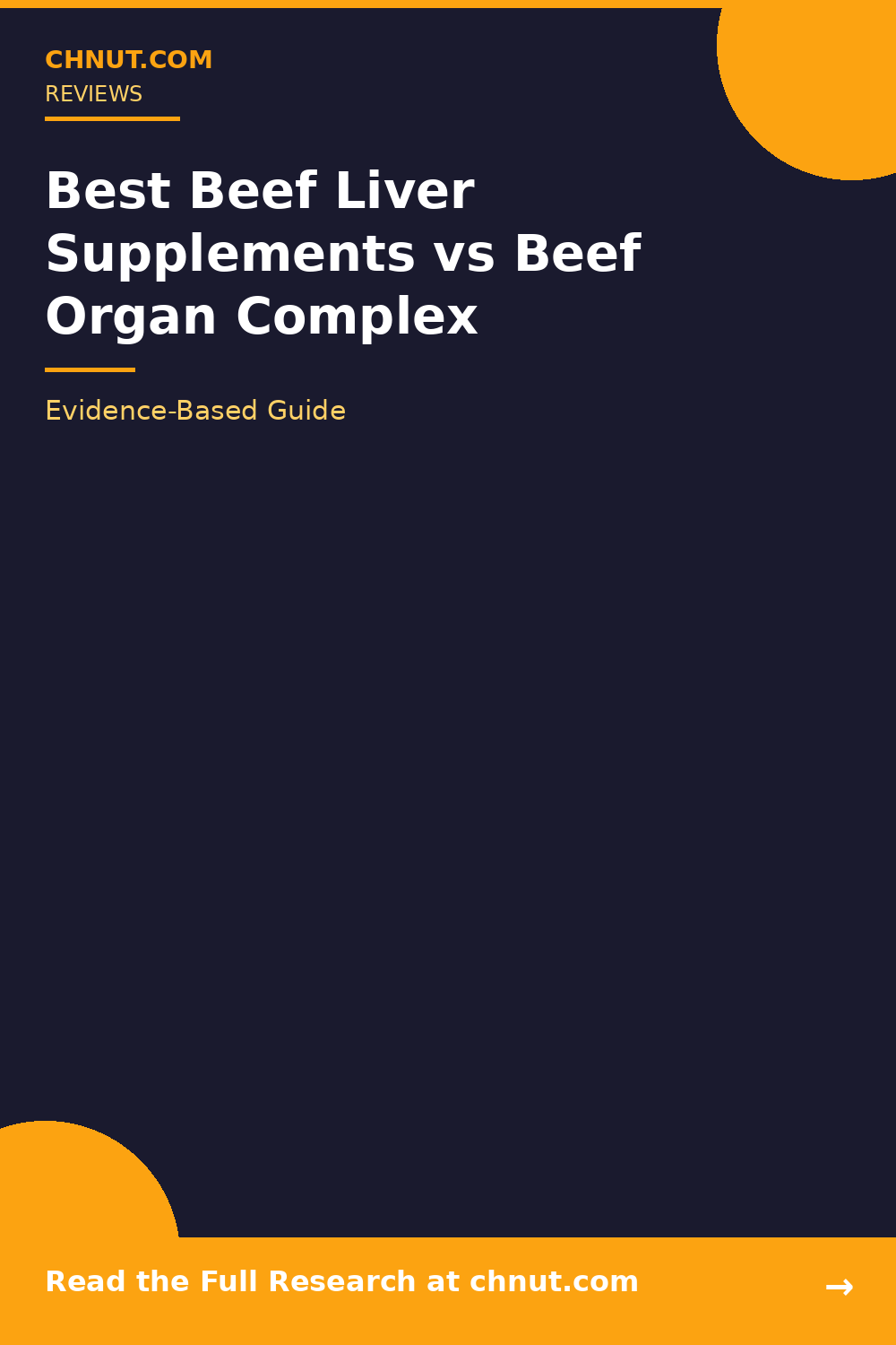 beef liver supplements and beef supplements compared for effectiveness and benefits