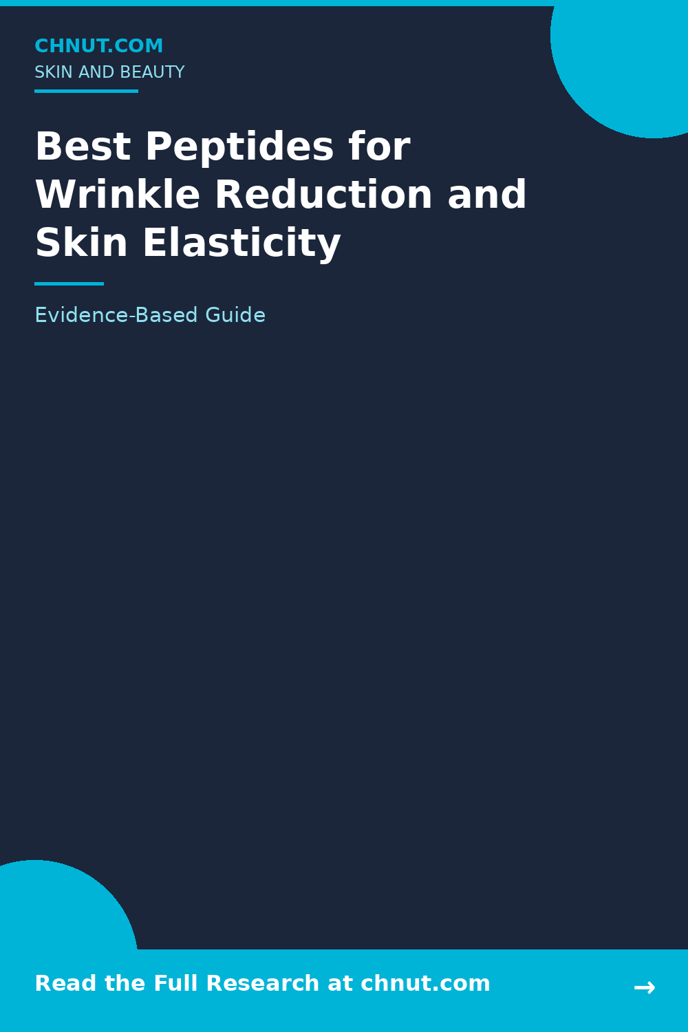 Top-rated peptides for wrinkle reduction and skin elasticity bottles with third-party testing and quality certifications