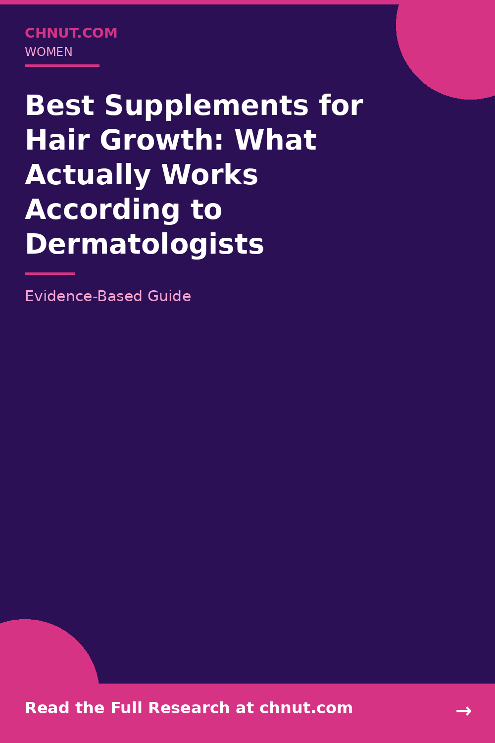 Top-rated supplements for hair growth bottles with third-party testing and quality certifications