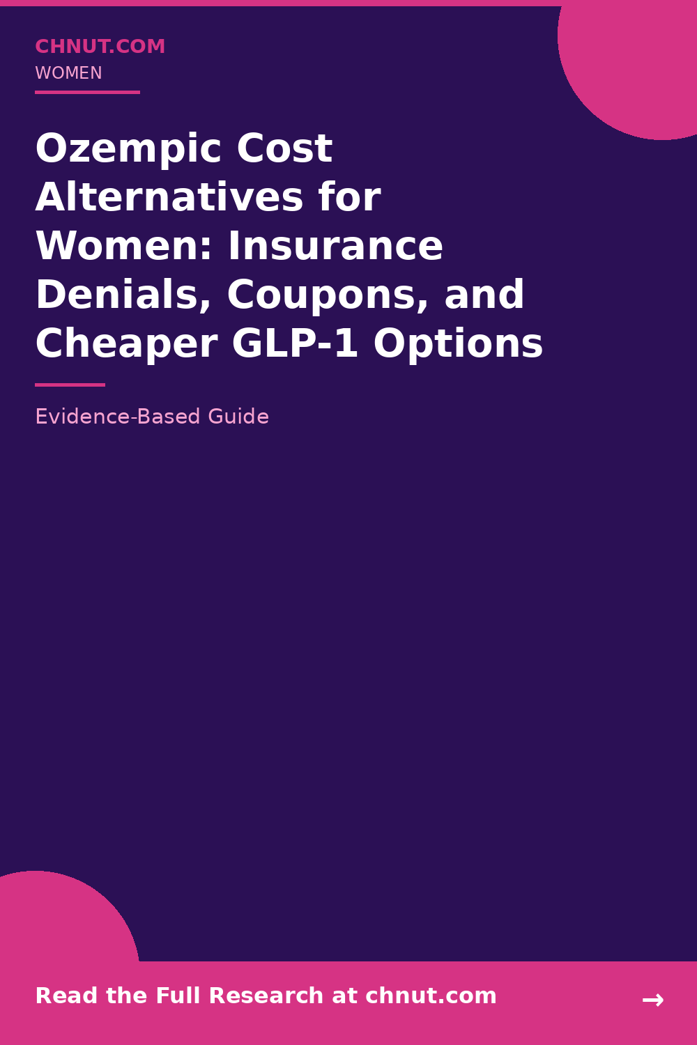 ozempic cost alternatives for women supplement for improved health and wellness