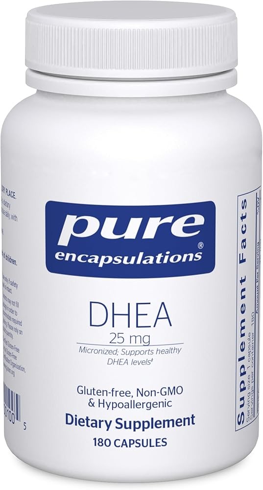 Pure Encapsulations DHEA 25 mg - Micronized DHEA