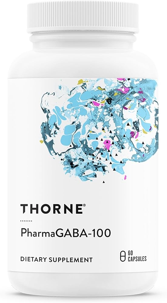 THORNE PharmaGABA-100 - GABA for Calm Sleep