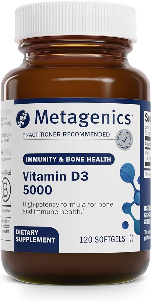 Metagenics Vitamin D3 5000 IU