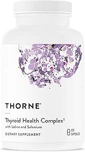 THORNE - Thyroid Health Complex (Formerly Thyrocsin) - Thyroid Cofactors for Thyroid Function Support* - Vitamins B12...