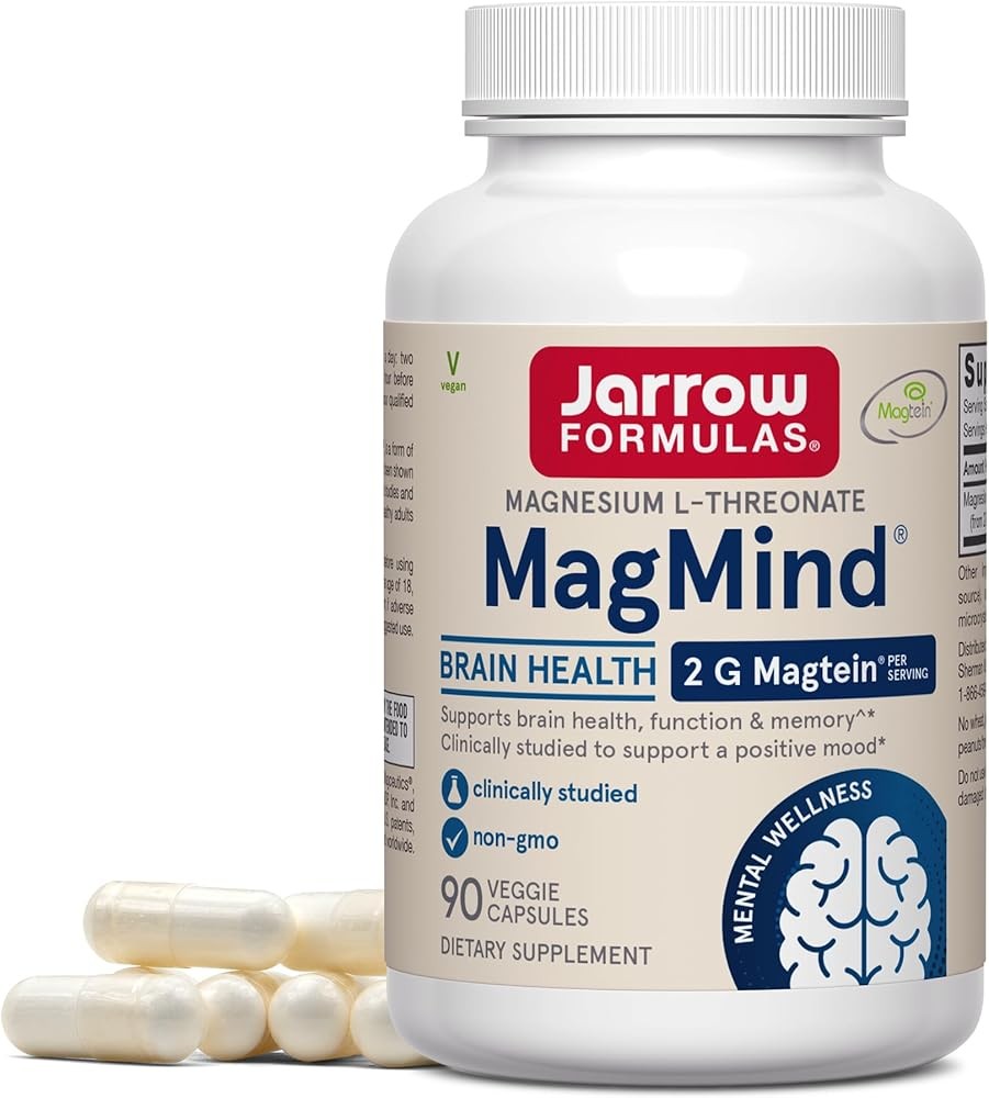 Jarrow Formulas MagMind Magnesium L-Threonate - Memory Support