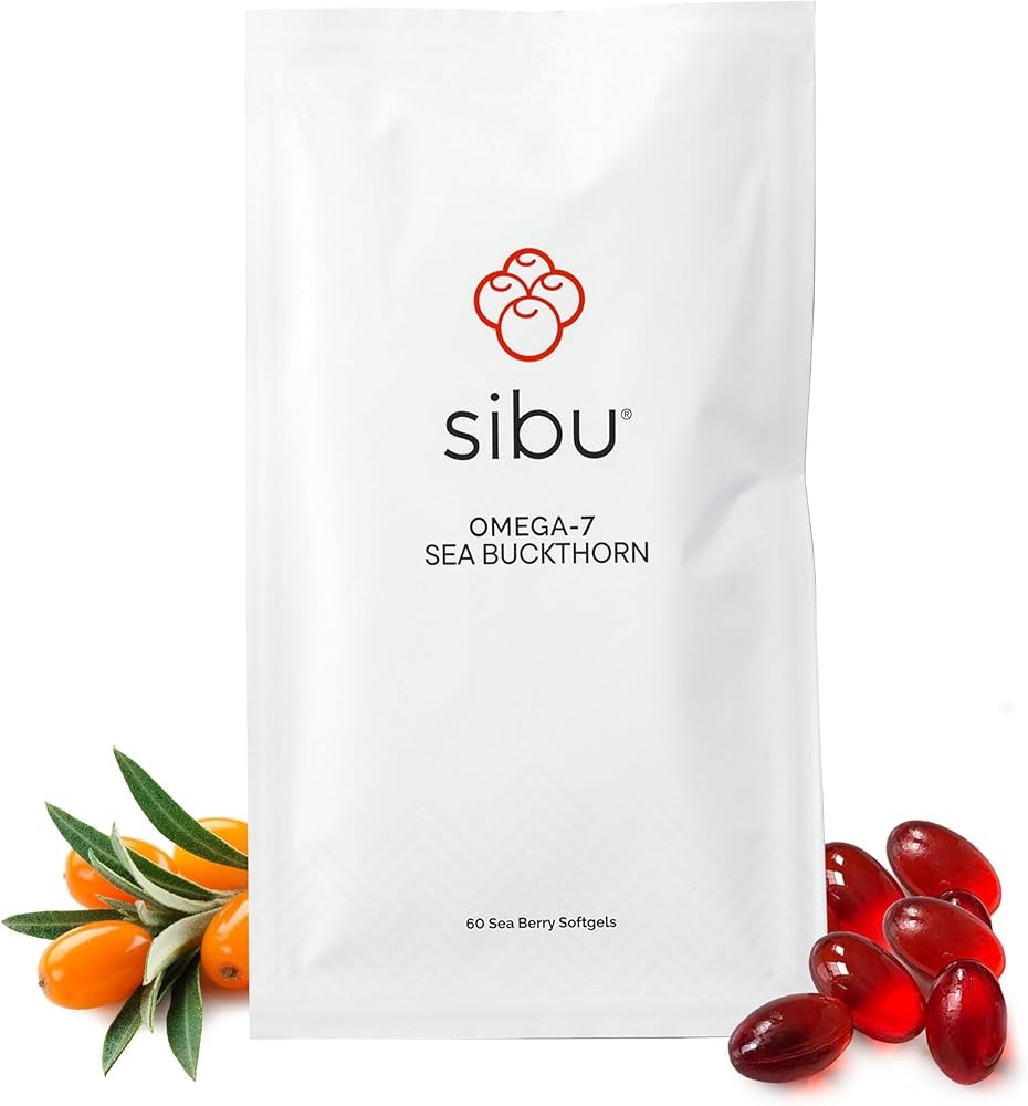 sibu Sea Buckthorn Omega-7 Softgels (30-Day Supply)