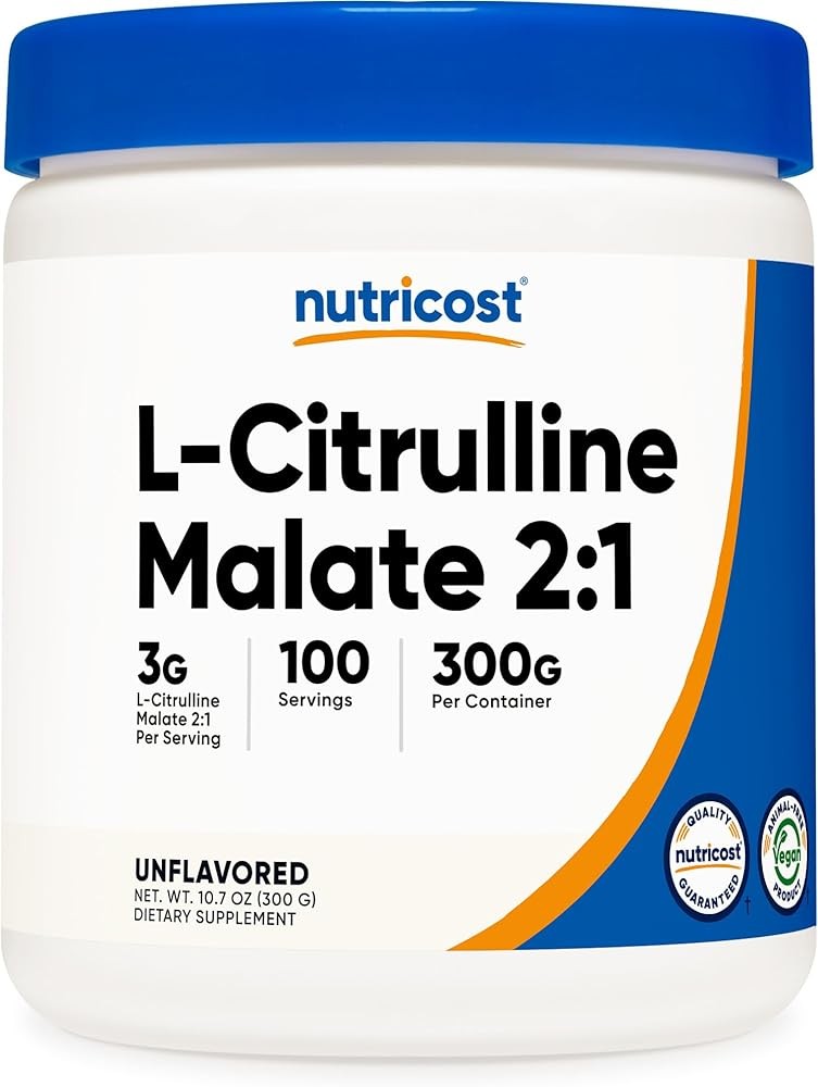 Nutricost L-Citrulline Malate (2:1) Powder (300 Grams)