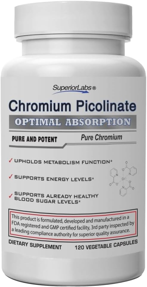 Superior Labs Chromium Picolinate 500mcg