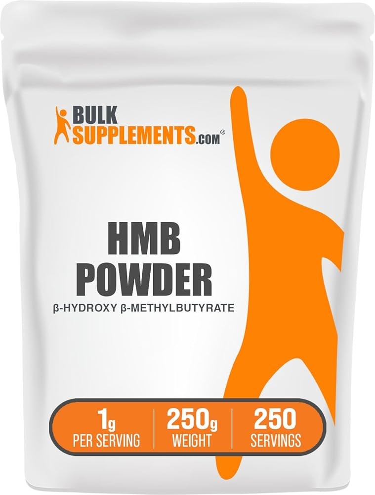 BulkSupplements HMB Powder - Beta-Hydroxy Beta-Methylbutyrate