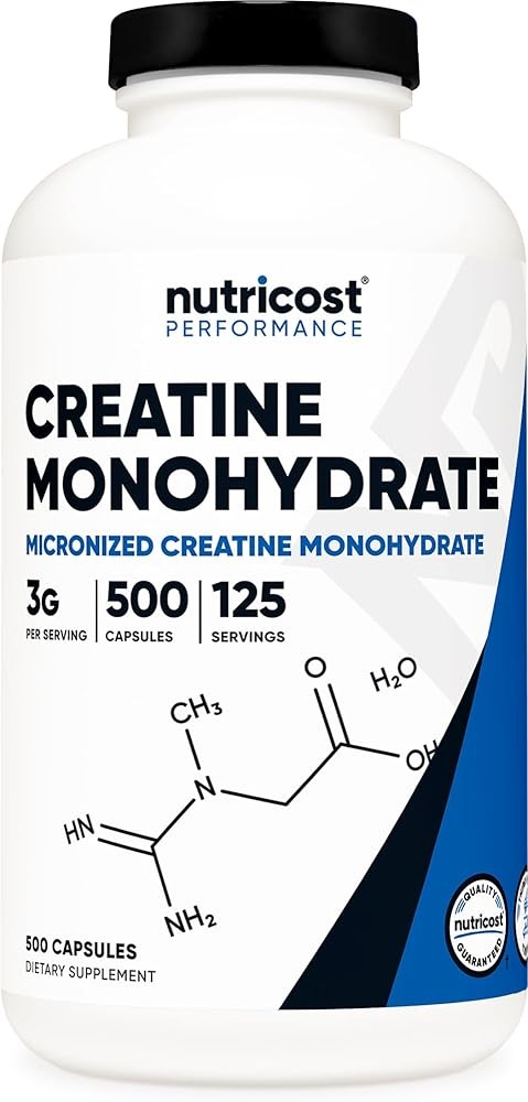 Nutricost Creatine Monohydrate Capsules
