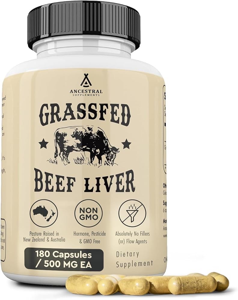 Ancestral Supplements Grass Fed Beef Liver