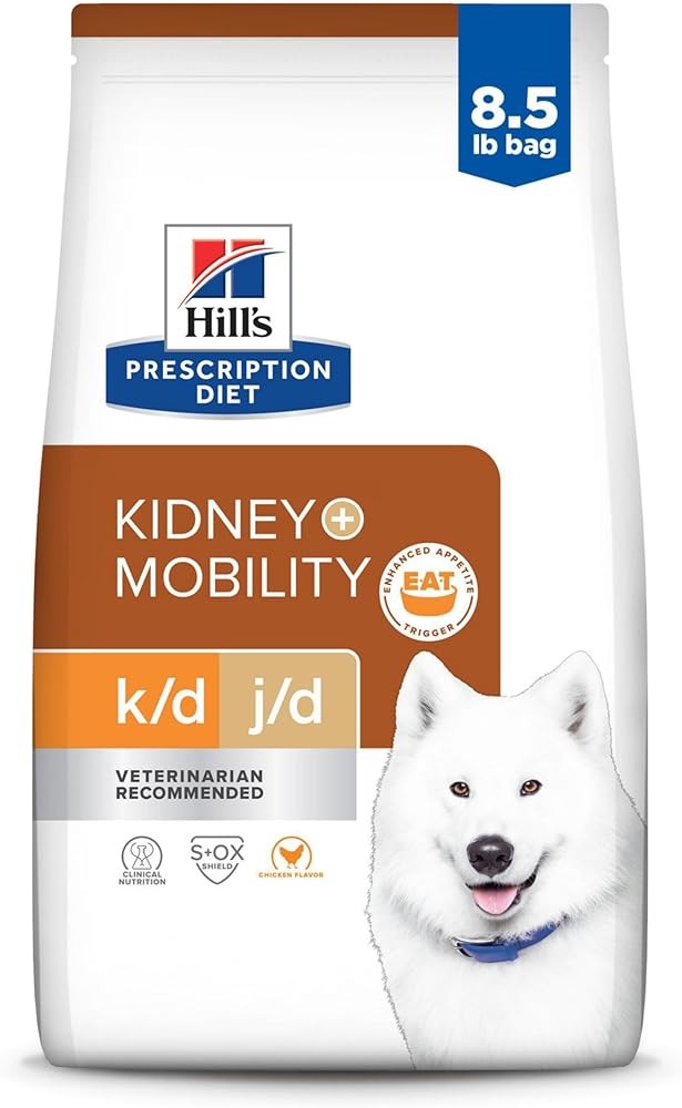 Hill's Prescription Diet k/d + j/d Joint Care Dry Dog Food