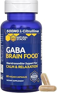 GABA Brain Food with L-Citrulline and Grape Seed Extract