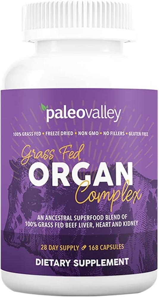 Paleovalley Grass Fed Beef Organ Complex