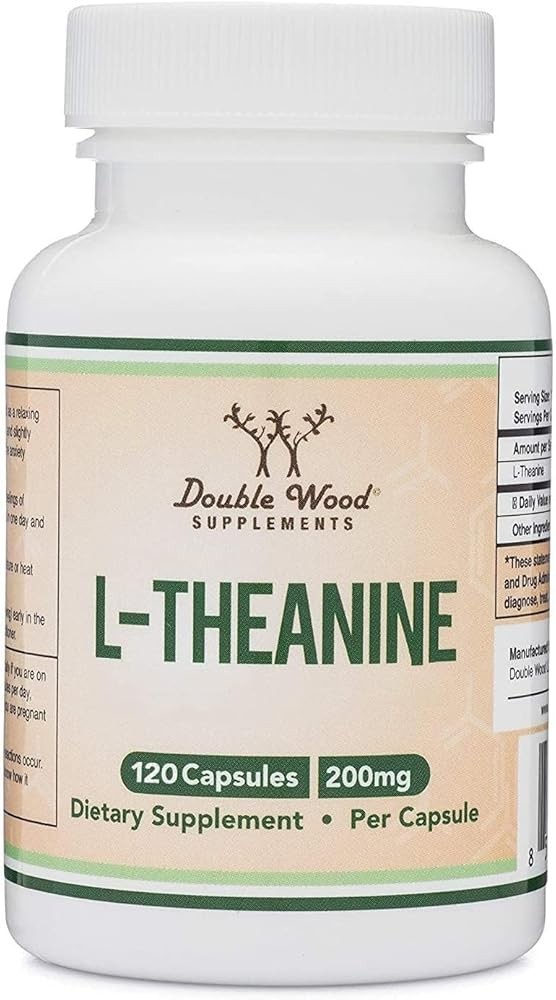 L-Theanine 200mg Double Strength - Supports Health Sleep Response
