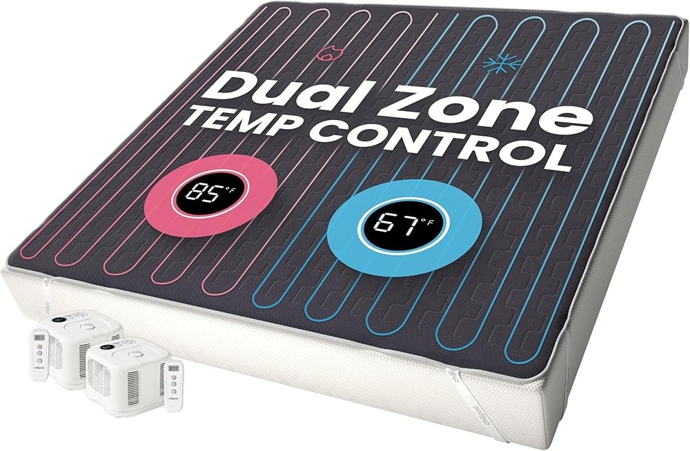 ChiliPad Cube Bed Cooling System WE Cal King Dual Zone