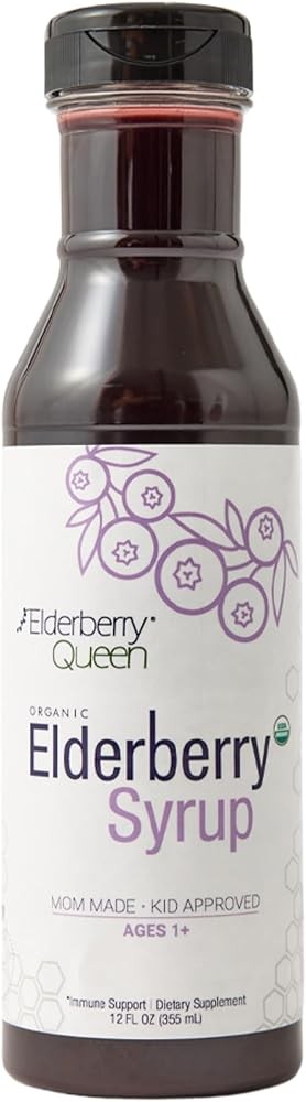 Elderberry Queen Organic Syrup