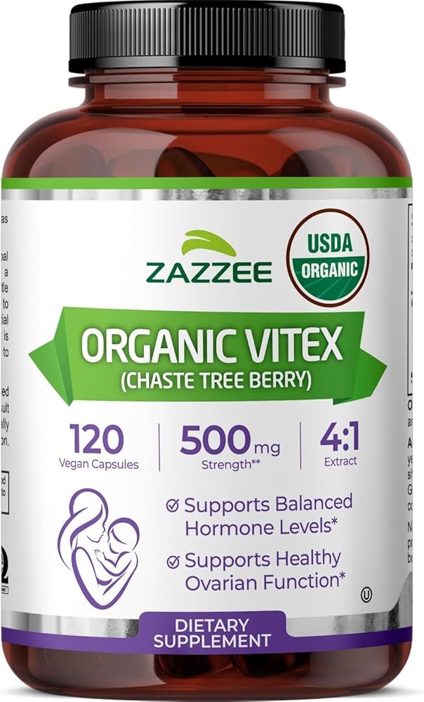 Zazzee USDA Organic Vitex