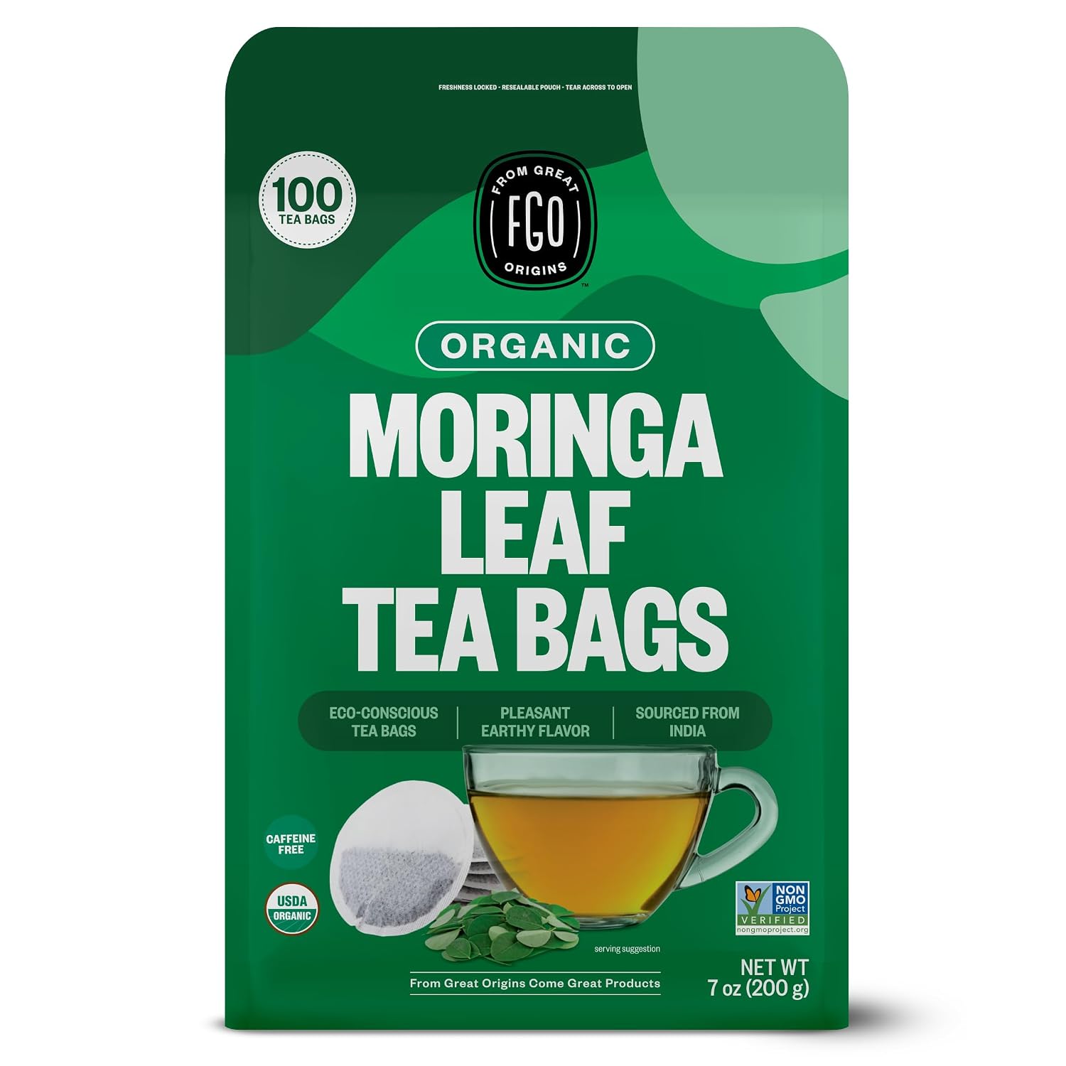 FGO Organic Moringa Tea