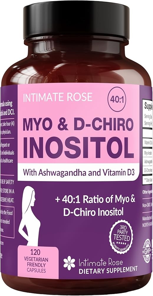Intimate Rose Myo-Inositol & D-Chiro Inositol Supplement for Women - Hormone Bal