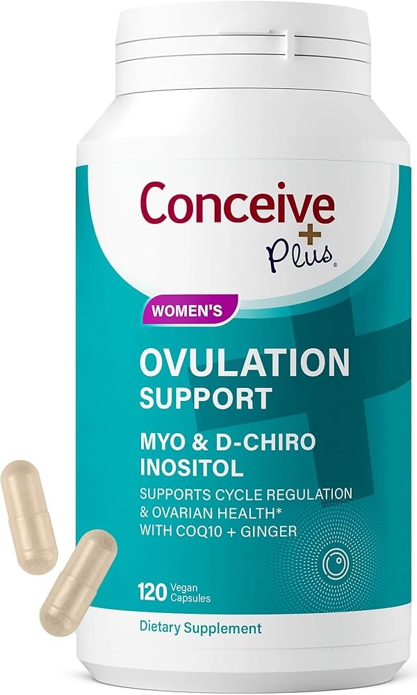 CONCEIVE PLUS Ovulation Support - Myo-Inositol & D-Chiro Inositol with CoQ10