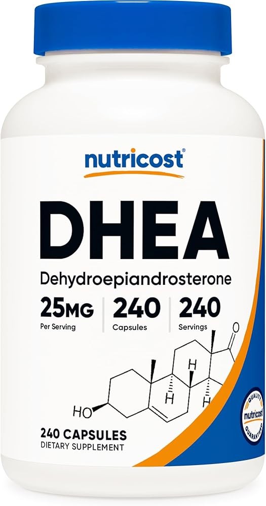 Nutricost DHEA 25mg - 240 Capsules