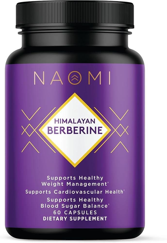 NAOMI Himalayan Berberine 500mg, Clinically Studied for Blood Sugar Support, Metabolic Function, Healthy Weight & Cho...
