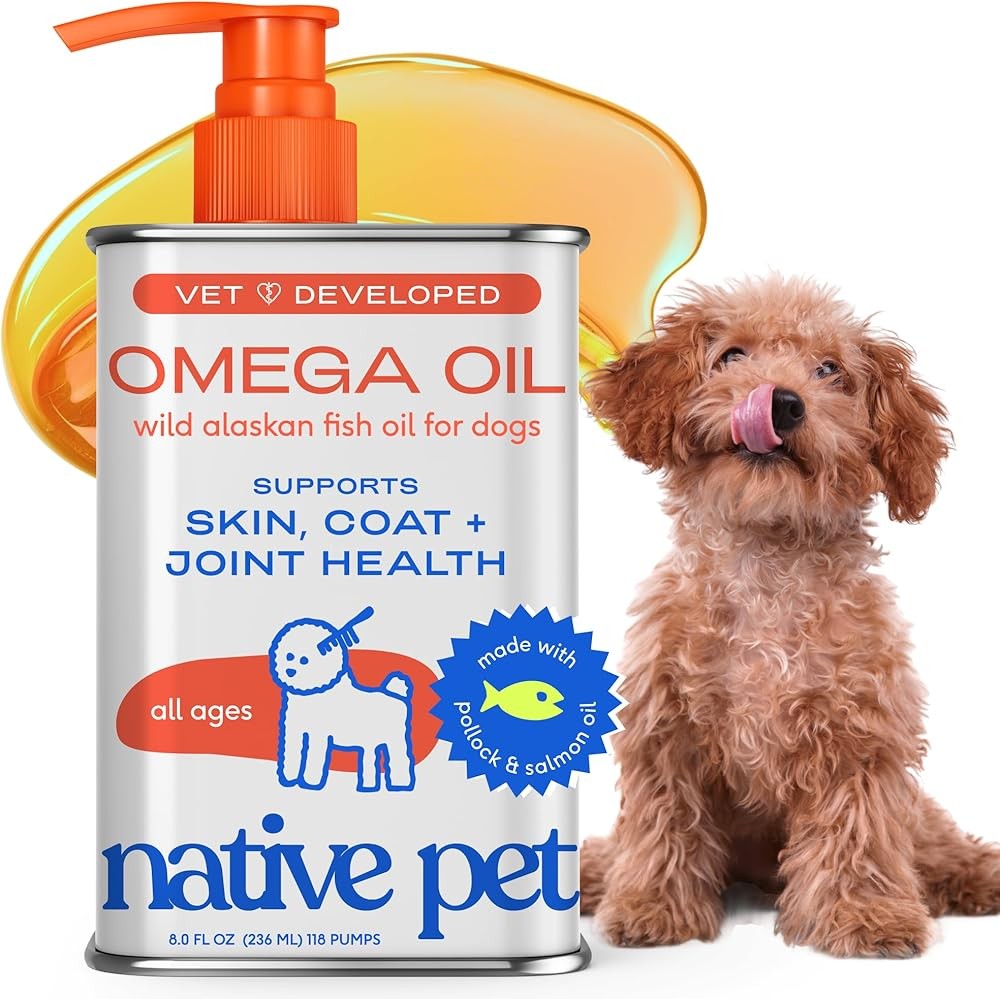 Native Pet Omega 3 Fish Oil for Dogs & Cats