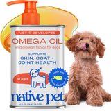 Native Pet Omega 3 Fish Oil for Dogs & Cats