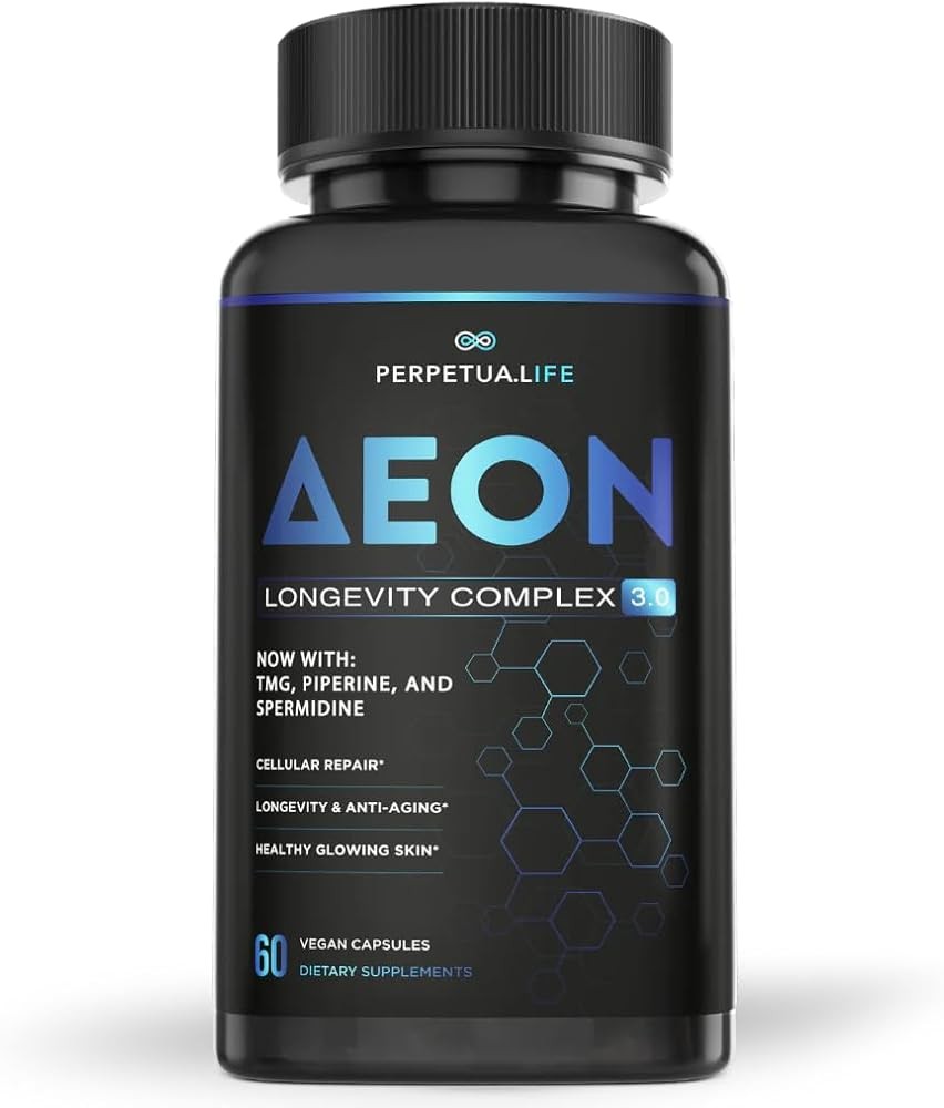 AEON Liposomal NAD+ Longevity Complex, with NAD+, NR, Resveratrol, Quercetin, Fisetin