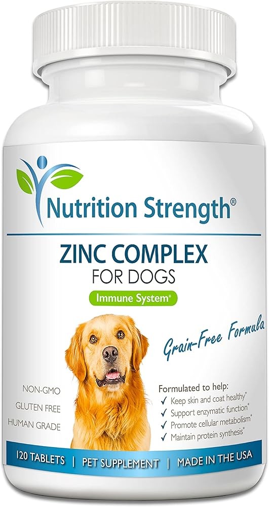Zinc Supplement Cellular Metabolism Dogs