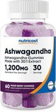 Nutricost Ashwagandha Gummies 1,200mg Equivalent