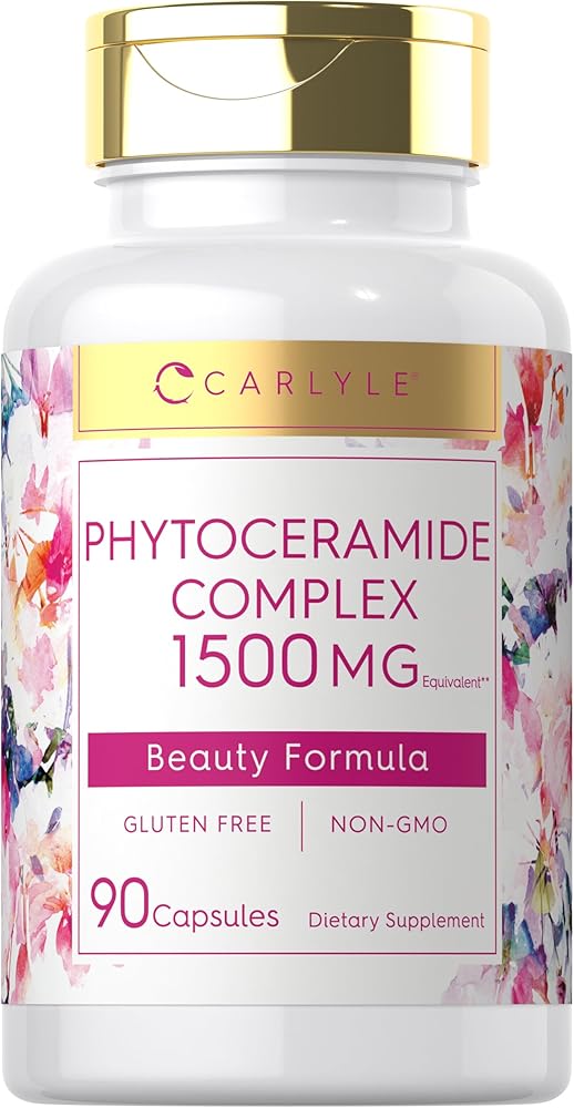 Carlyle Phytoceramide Supplement | 90 Capsules | with Organic Sweet Potato | Beauty Formula Complex
