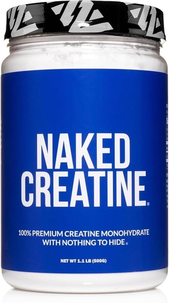 Naked Pure Micronized Creatine Monohydrate Powder