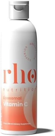 Rho Nutrition Liposomal Vitamin C – Ultra High Absorption Liquid Vitamin C Supplement - Supports Immune System, Colla...