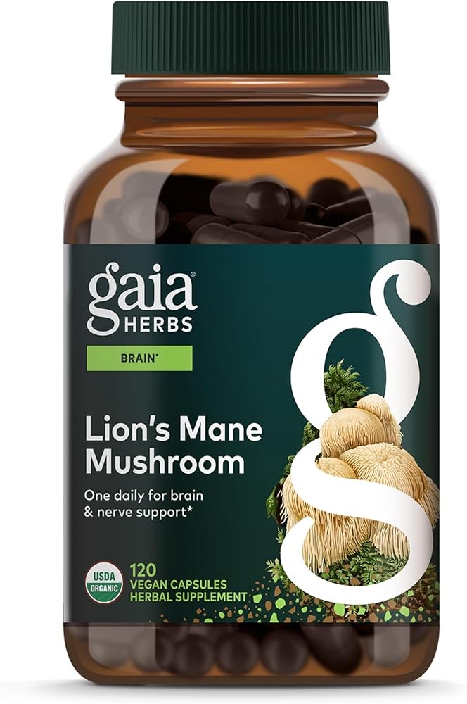 Gaia Herbs Lion's Mane Mushroom