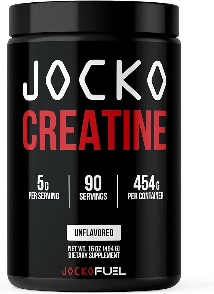 Jocko Fuel Creatine Monohydrate Powder - Creatine for Men &amp; Women, Supplemen