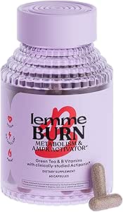 Lemme Burn - Metabolism, Belly Fat Burning + AMPK Activating Supplement for Men & Women w/Clinically Studied Actiponi...