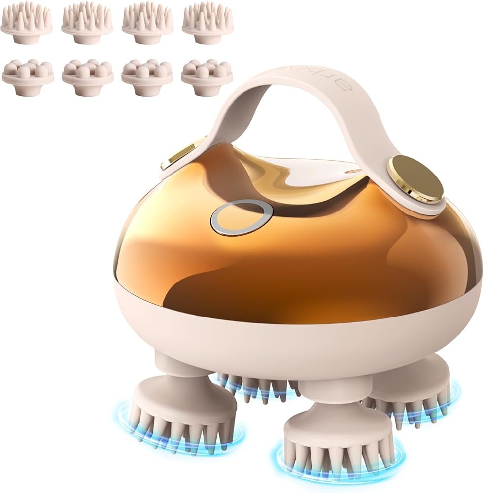 arboleaf Electric Scalp Massager 5-in-1 Kneading 128 Massage Nodes