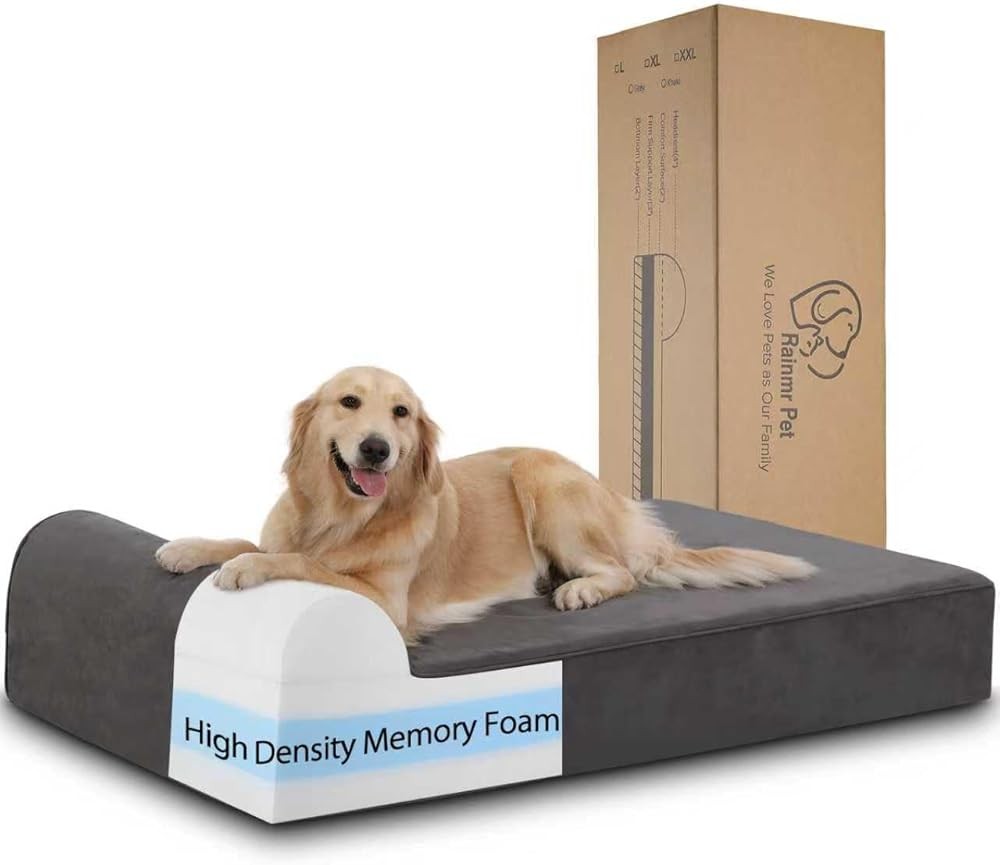 Orthopedic Memory Foam Dog Bed