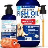 Omega 3 Fish Oil for Dogs - Better Than Salmon Oil