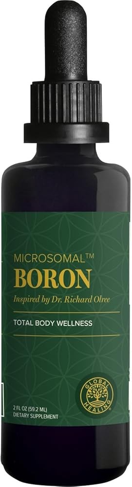 Global Healing Center - Boron Supplement for Men and Women - Vegan, Non-GMO Boron Glycinate for Bone Health Support...