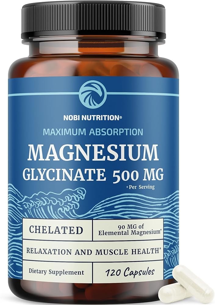 Magnesium Glycinate 500mg Sleep Support