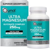 Best Overall: Qunol Magnesium Glycinate Complex 250mg